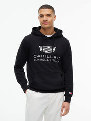 Cadillac F1 Racing Shield Hoodie - Black/White