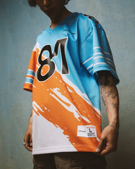 McLaren Racing F1 Special Edition Miami GP Oscar Piastri Mitchell & Ness Paintbrush Jersey