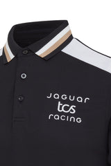 Jaguar Formula E S12 x Reflo Men's Replica Polo Shirt - Black