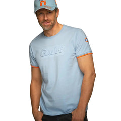 GrandPrix Originals Men's Gulf 3D T-Shirt - Light Blue
