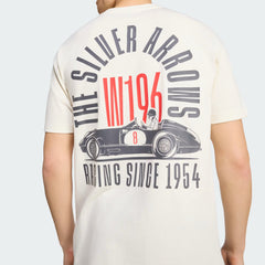 Mercedes - AMG Petronas F1 Men's Silver Arrows 1955 Graphic T-Shirt - Off White