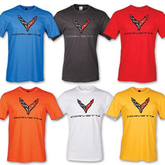 Corvette Racing Carbon Flash T-Shirt - Charcoal