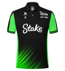 Stake F1 Kick Sauber 2025 Men's Team Polo Shirt - Black