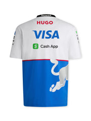 Visa Cash App RB F1 Men's Team T-Shirt - White