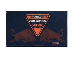 Red Bull Racing F1 Max Verstappen Helmet Flag - Navy