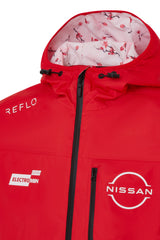 Nissan Formula E S12 x Reflo Rain Jacket - Red