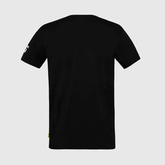 Ayrton Senna F1 Monaco Circuit Graphic T-Shirt - Black