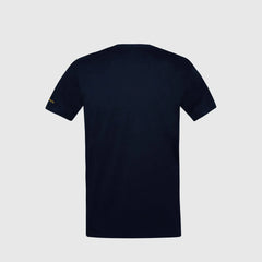 Ayrton Senna F1 Men's Legacy Pocket T-Shirt - Navy/White
