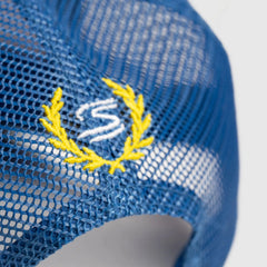 Ayrton Senna F1 Senninha Trucker Hat - Blue