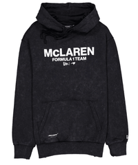 McLaren F1 x New Era Washed Logo Hoodie - Stone/Black