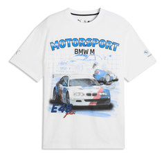 BMW Motorsports M3 E46 Graphic T-Shirt - Puma Black/White/Silver Mist