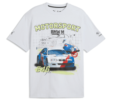 BMW Motorsports M3 E46 Graphic T-Shirt - Puma Black/White/Silver Mist