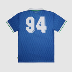 Ayrton Senna F1 94 Relaxed Fit Jersey - Blue/Yellow