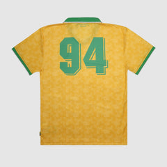 Ayrton Senna F1 94 Kids Relaxed Fit Jersey - Youth Blue/Yellow