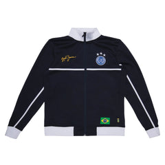 Ayrton Senna F1 Brazil Track Jacket - Navy