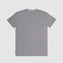 Ayrton Senna F1 Icon T-Shirt - Ash/White