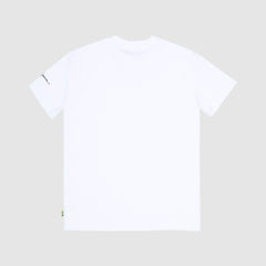Ayrton Senna F1 Icon T-Shirt - Ash/White