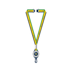 Ayrton Senna F1 Lanyard - Yellow