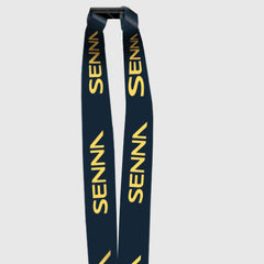 Ayrton Senna F1 Lanyard - Navy