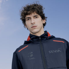 Ayrton Senna F1 Race Jacket - Black