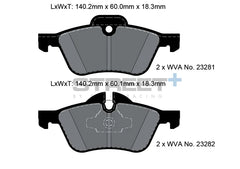 Pagid Street+ Brake Pads 8020