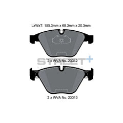 Pagid Street+ Brake Pads 8024