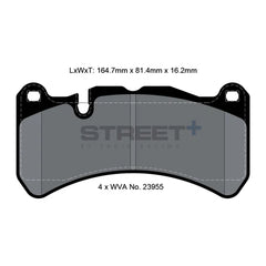 Pagid Street+ Brake Pads 8052