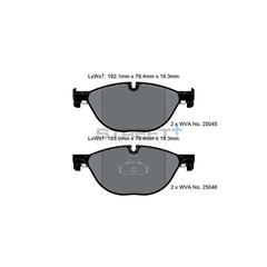 Pagid Street+ Brake Pads 8106