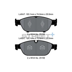 Pagid Street+ Brake Pads 8109