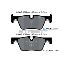 Pagid Street+ Brake Pads 8117