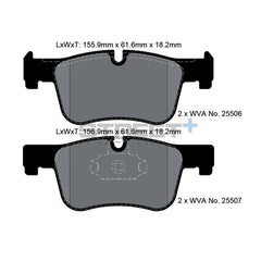 Pagid Street+ Brake Pads 8119