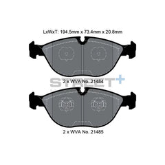 Pagid Street+ Brake Pads 8156