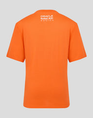 Red Bull Racing F1 Kids Max Verstappen Puzzle T-Shirt - Youth Exotic Orange