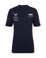 Alpine Racing F1 2025 Kids Team T-Shirt- Navy