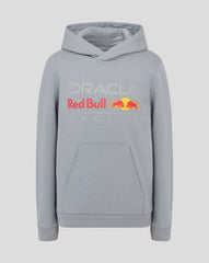 Red Bull Racing F1 Kid's Large Logo Hoodie - Youth Navy/Blue/Gray