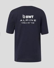 Alpine Racing F1 Kids Regular Fit T-Shirt - Youth Navy