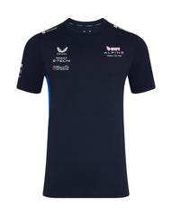 Alpine Racing F1 2025 Men's Team T-Shirt- Navy