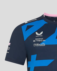 Alpine Racing F1 2025 Men's Pierre Gasly Team T-Shirt- Navy
