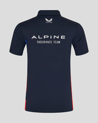 Alpine Racing WEC 2025 Men's Team Polo Shirt- Navy