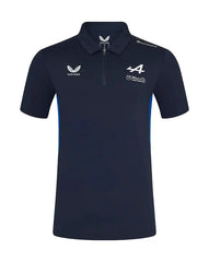 Alpine Racing WEC 2025 Men's Team Polo Shirt- Navy