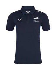 Alpine Racing F1 2025 Men's E-Sports Sim Racing Team T-Shirt- Navy