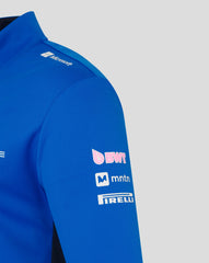 Alpine Racing F1 2025 Team Soft Shell Jacket - Lapis Blue