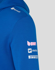 Alpine Racing F1 2025 Team Pullover Hoodie - Lapis Blue