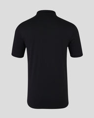 Alpine Racing F1 Dual Brand Polo Shirt - Caviar Black