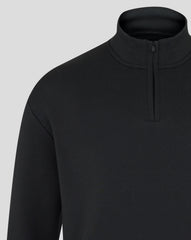 Alpine Racing F1 Dual Brand 1/4 Zip Pullover - Caviar Black