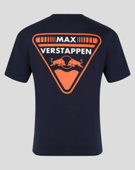 Red Bull Racing F1 Max Verstappen Oversized Crest T-Shirt - Night Sky