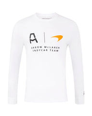 Arrow McLaren Indy Car Long Sleeve T-Shirt - White