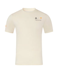 Arrow McLaren Indy Car Nolan Siegal T-Shirt - Egret