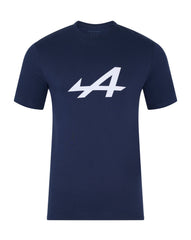 Alpine Racing F1 Core Essentials T-Shirt - Blue/White/Navy