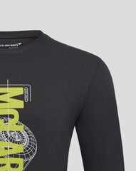 McLaren F1 Night Race Graphic Long Sleeve T-Shirt - Phantom